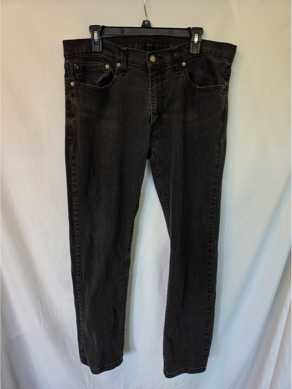 Levi's 559 Black Waterless Jeans, Size W36 L32